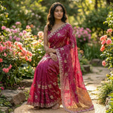 Stunning Partylook Handwork Saree