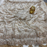 Stunning Partylook Handwork Saree