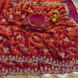 Stunning Partylook Handwork Saree