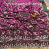 Stunning Partylook Handwork Saree