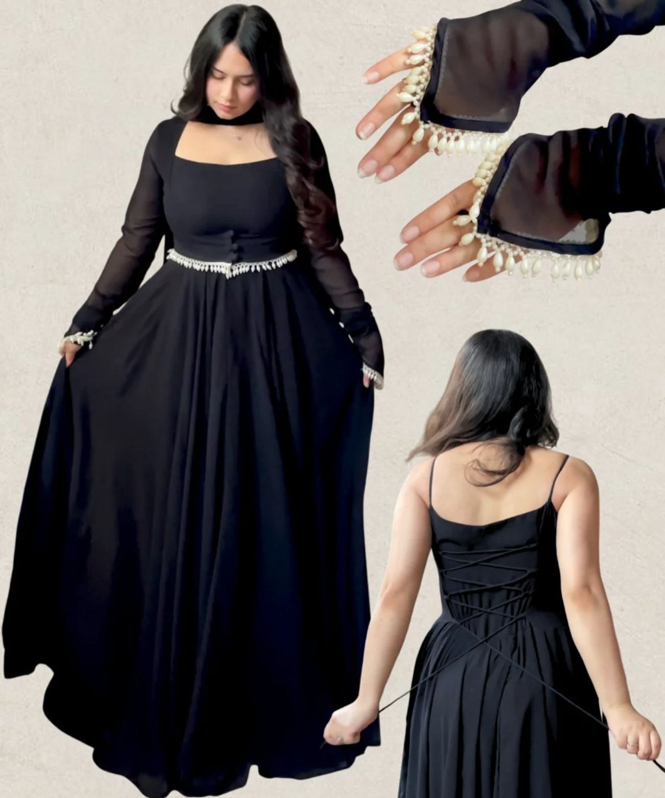 Designer Georgette Maxi Anarkali Suit