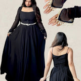 Designer Georgette Maxi Anarkali Suit