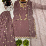 Kids Pakistani Embroidered Suit