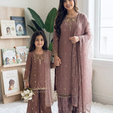 Kids Pakistani Embroidered Suit