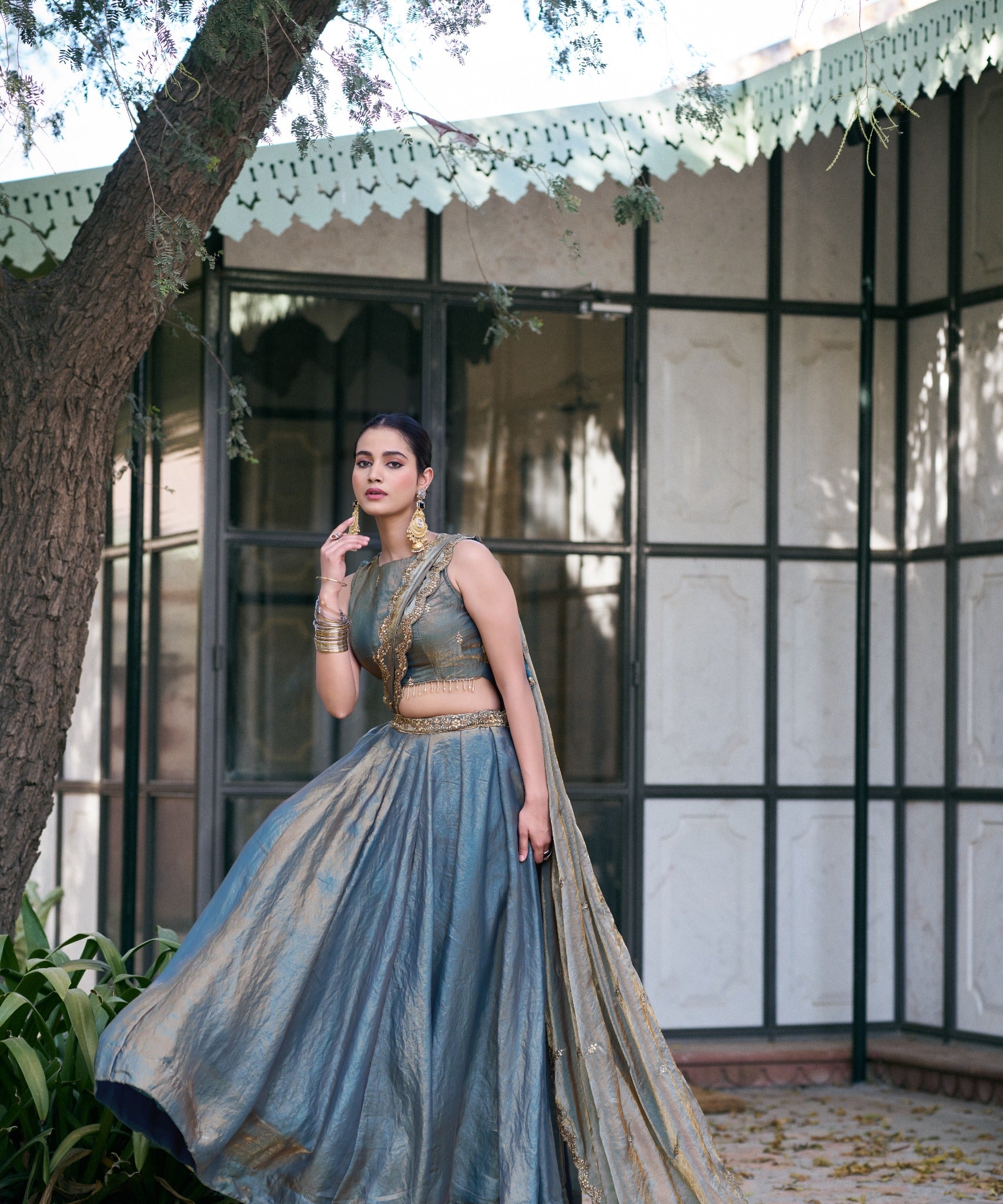 Dreamy Elakshi Fendy Silk Lehenga