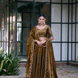 Dreamy Elakshi Fendy Silk Lehenga