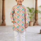 Traditional Kids Cotton Kurta Set