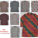 Traditional Kids Cotton Kurta Set