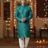 Venmer Heavy Jacquard Silk Kurta