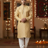 Venmer Heavy Jacquard Silk Kurta