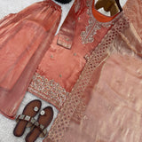 Stunning Jimmy Silk Top Plazzo