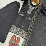 Stunning Jimmy Silk Top Plazzo
