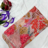 Celebrity Tebi Silk Printed Saree