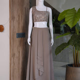 Luxury Fusion Indo-Lehenga Set