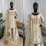 Elegant Japan Satin Silk Suit
