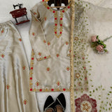 Elegant Japan Satin Silk Suit