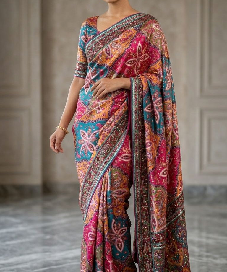 instagram viral saree