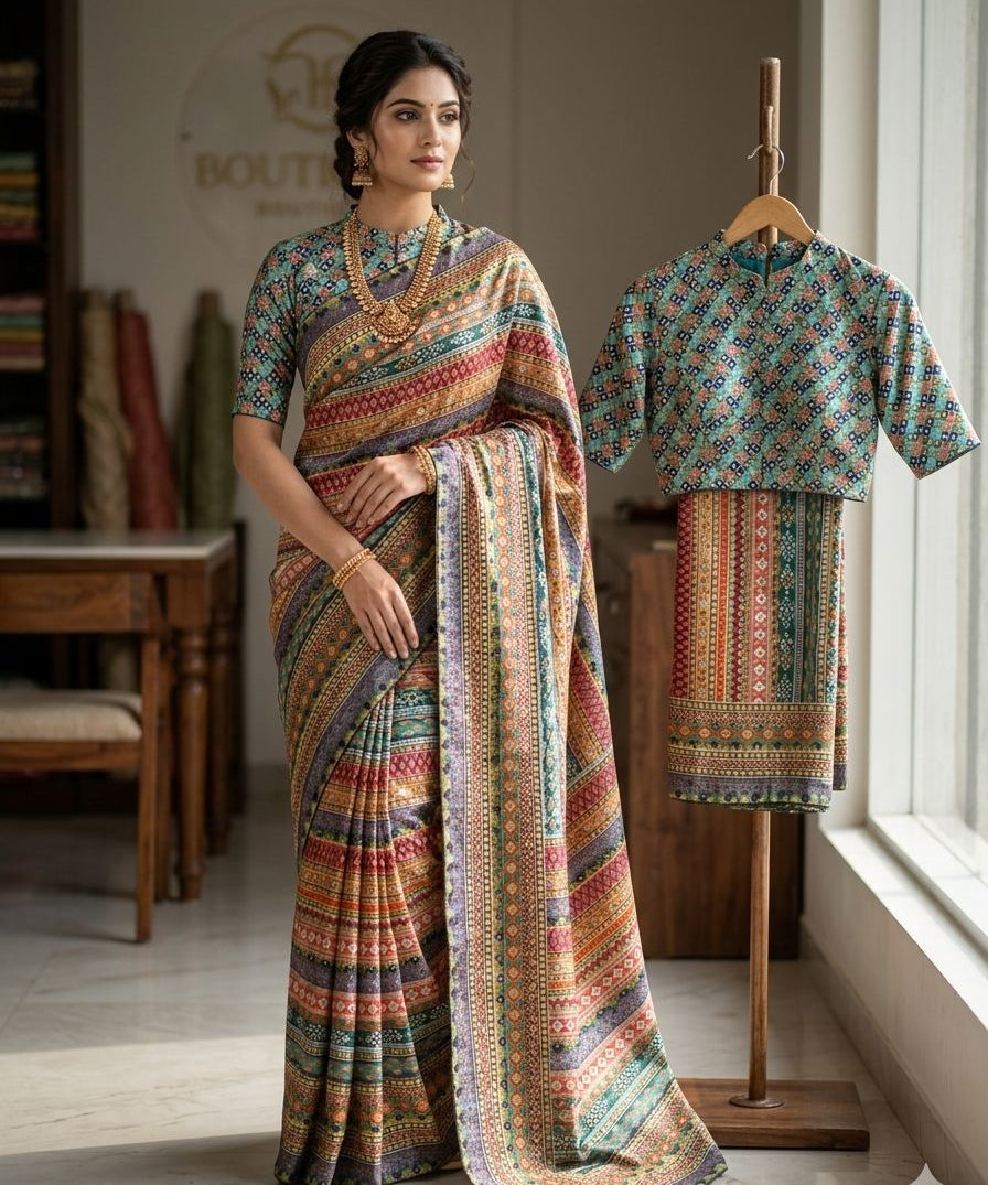 instagram viral saree