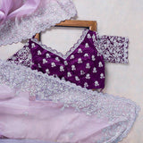 Lovender Bollywood Organza Saree