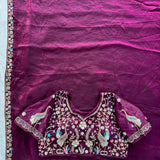 Designer Party Wear Fendy Satin Silk Saree