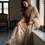 Pakistani Embroidered Top Sharara