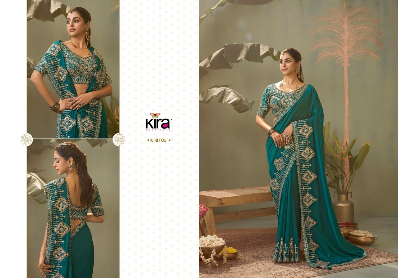 Exclusive Kira Kasva Silk Saree