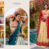 Vedaa Traditional Slub Kota Silk Lehenga