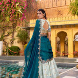 Vedaa Traditional Slub Kota Silk Lehenga