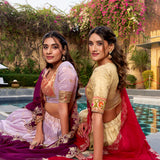 Vedaa Traditional Slub Kota Silk Lehenga