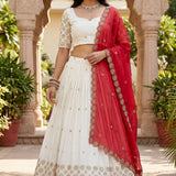 Designer Wedding Embroidered Lehenga