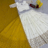Designer Wedding Embroidered Lehenga