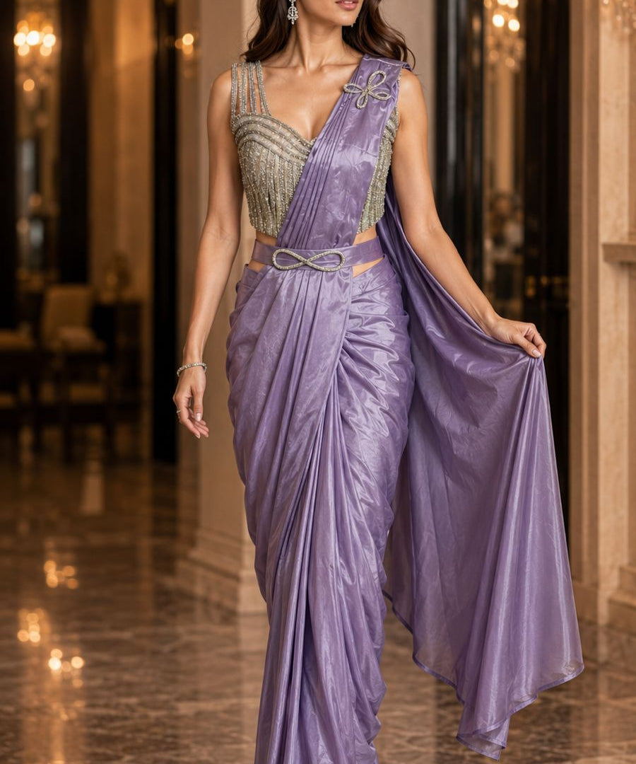 Amoha Shiny Ready To Wear Saree