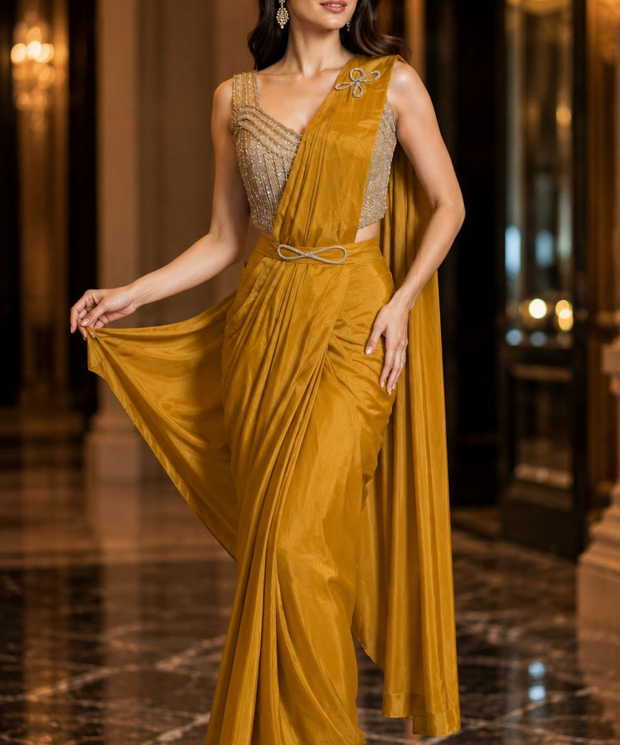 Amoha Shiny Ready To Wear Saree