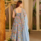 Lucaya Muslin Printed Fancy Suit