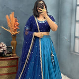 Traditional Kanchicottan Silk Lehenga