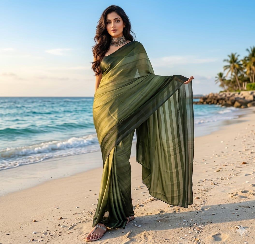 Designer Rimzim Georgette Saree