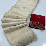 Satin Silk Readymade Saree