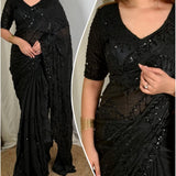 Makhmal Soft Art Silk Saree
