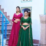 Exquisite Embroidered Lehenga