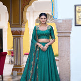 Exquisite Embroidered Lehenga
