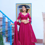 Exquisite Embroidered Lehenga