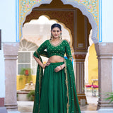Exquisite Embroidered Lehenga