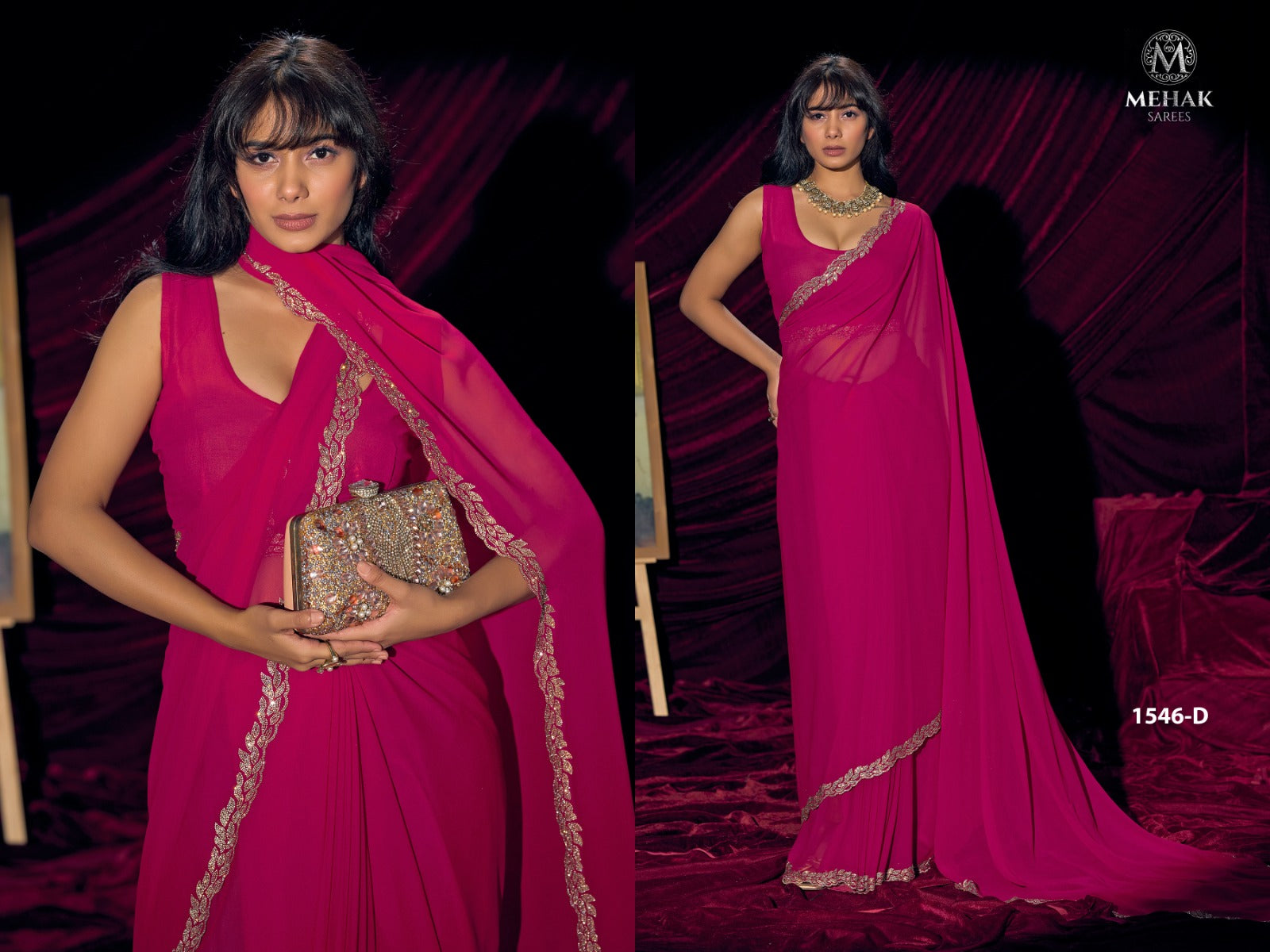 Launch Grand party wear saree