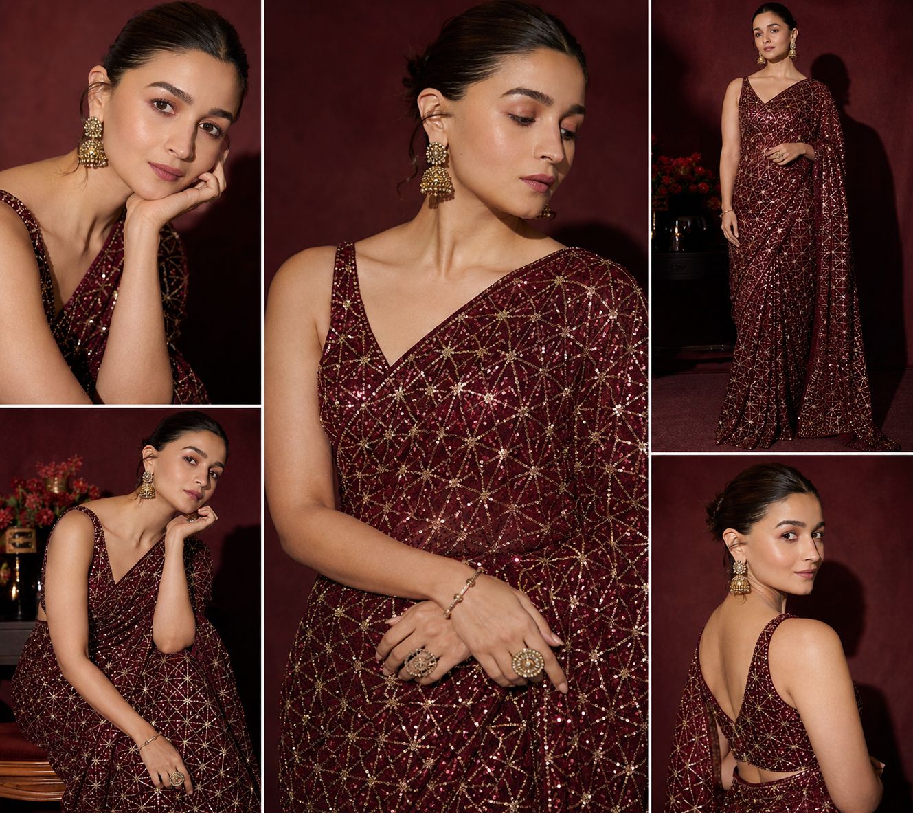Inayat Bollywood Sequence Saree