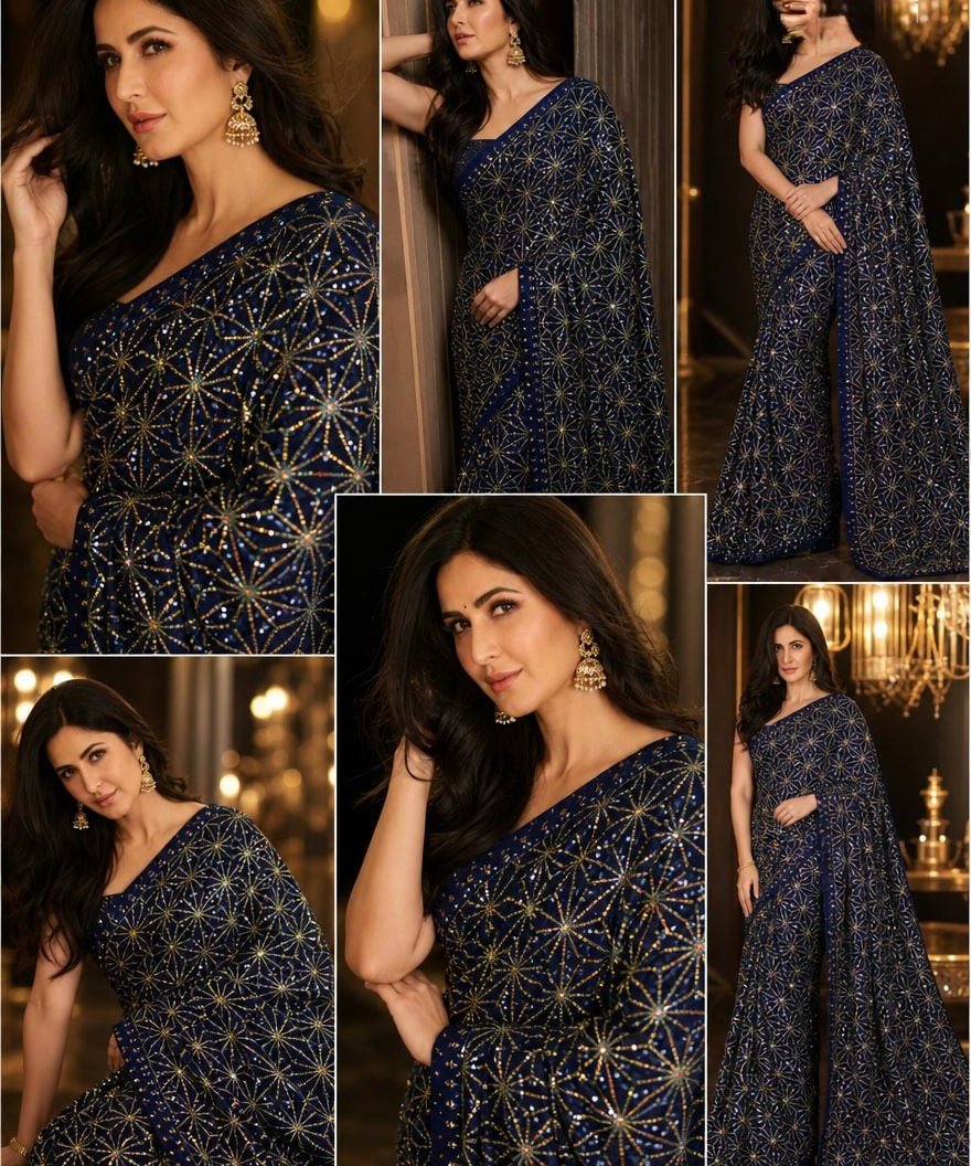 Inayat Bollywood Sequence Saree