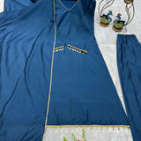 Party Look Roman Silk Suit