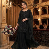 Black Beauty Embroidered Suit
