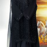 Black Beauty Embroidered Suit