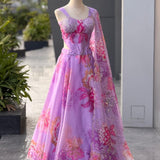 Elegance Floral Print Lehenga Choli
