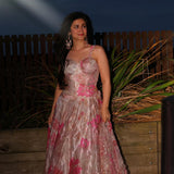 Elegance Floral Print Lehenga Choli